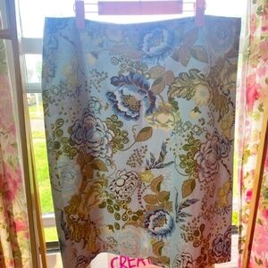 Talbots Floral Skirt size 12